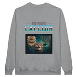 Sudadera Unisex Estampado de Gato "El Club de los Gatos Furiosos" Michilandia