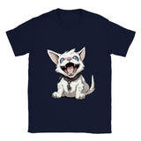 Camiseta unisex estampado de gato "Caricatura Gatuna" Gelato
