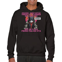 Sudadera con Capucha Unisex Estampado de Gato "GTA: Gato Theft Auto" Michilandia | La tienda online de los amantes de gatos