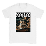 Camiseta unisex estampado de gato "Pirata Felino" Gelato