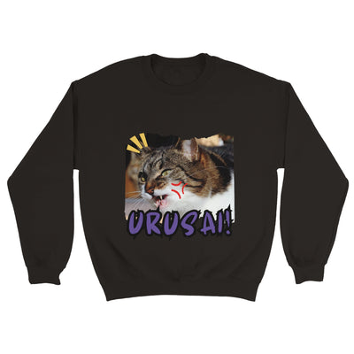 Sudadera Unisex Estampado de Gato 