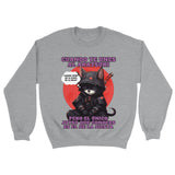 Sudadera unisex estampado de gato "Siesta No Jutsu" Michilandia | La tienda online de los amantes de gatos