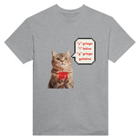 Camiseta Unisex Estampado de Gato "Gelatina" Michilandia