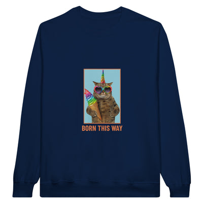 Sudadera Unisex Estampado de Gato "Miau Mágico" Michilandia