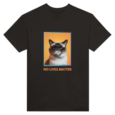 Camiseta Unisex Estampado de Gato 