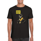 Camiseta unisex estampado de gato "Bruce Michi Lee"