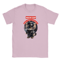 Camiseta júnior unisex "Michi cop" Gelato