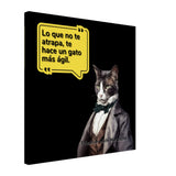 Lienzo de gato "Friedrich Michi Nietzsche" Michilandia | La tienda online de los amantes de gatos