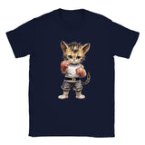 Camiseta unisex estampado de gato "Michi Hanma"