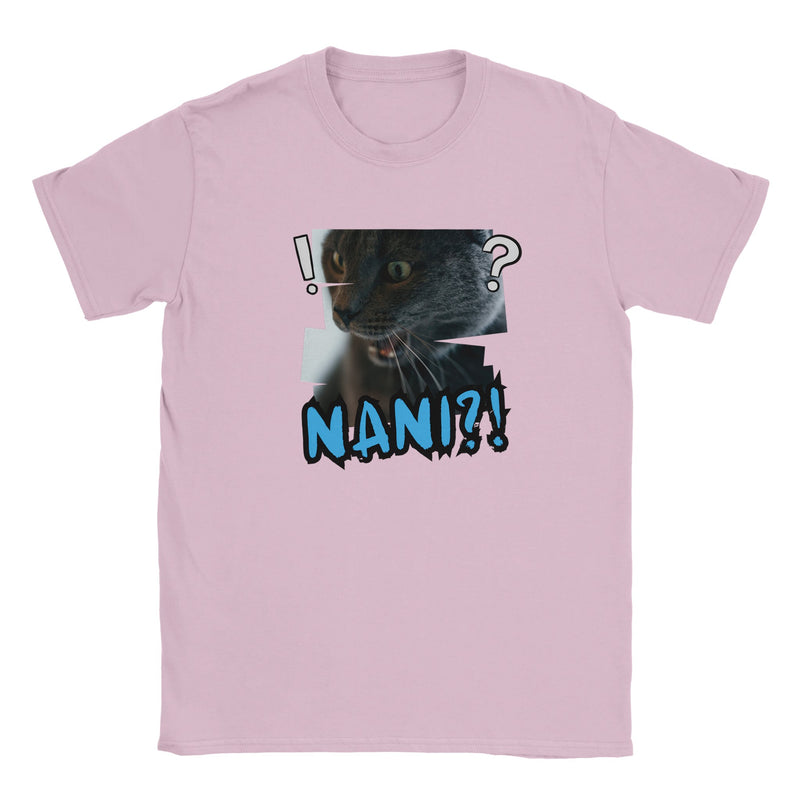 Camiseta Junior Unisex Estampado de Gato "Pregunta Gatuna" Michilandia | La tienda online de los amantes de gatos