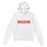 Sudadera con Capucha Unisex Estampado "Supremiau" Michilandia | La tienda online de los fans de gatos