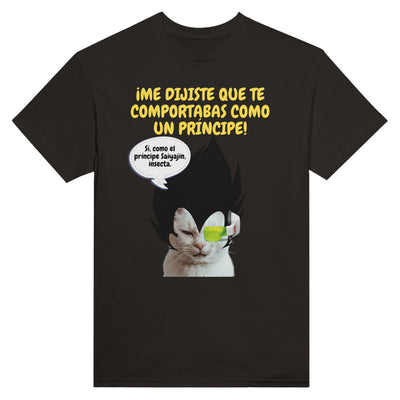 Camiseta Unisex Estampado de Gato 