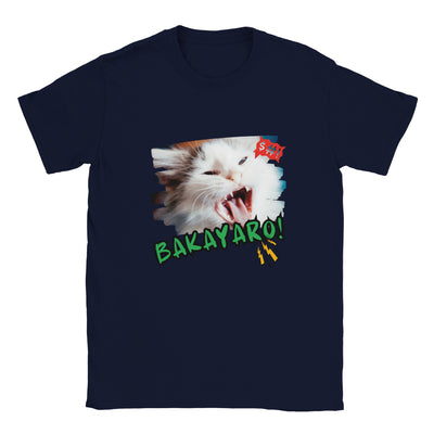 Camiseta unisex estampado de gato "Grito Meme" Michilandia | La tienda online de los amantes de gatos