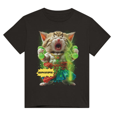 Camiseta Unisex Estampado de Gato 