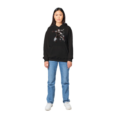 Sudadera con capucha unisex estampado de gato "Spider Kitty" Gelato