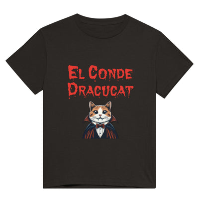 Camiseta Unisex Estampado de Gato 