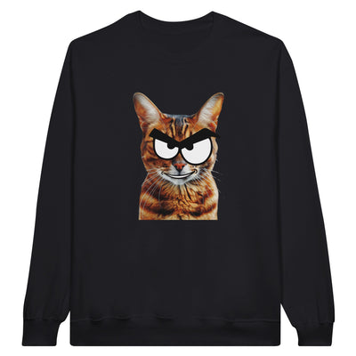 Sudadera Unisex Estampado de Gato 