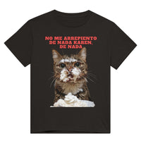 Camiseta Unisex Estampado de Gato 