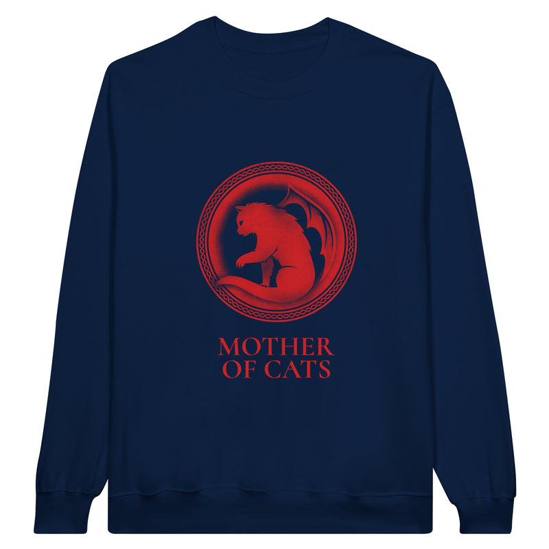 Sudadera Unisex Estampado de Gato "Madre de Gatos" Michilandia