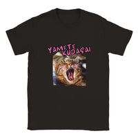 Camiseta unisex estampado de gato 