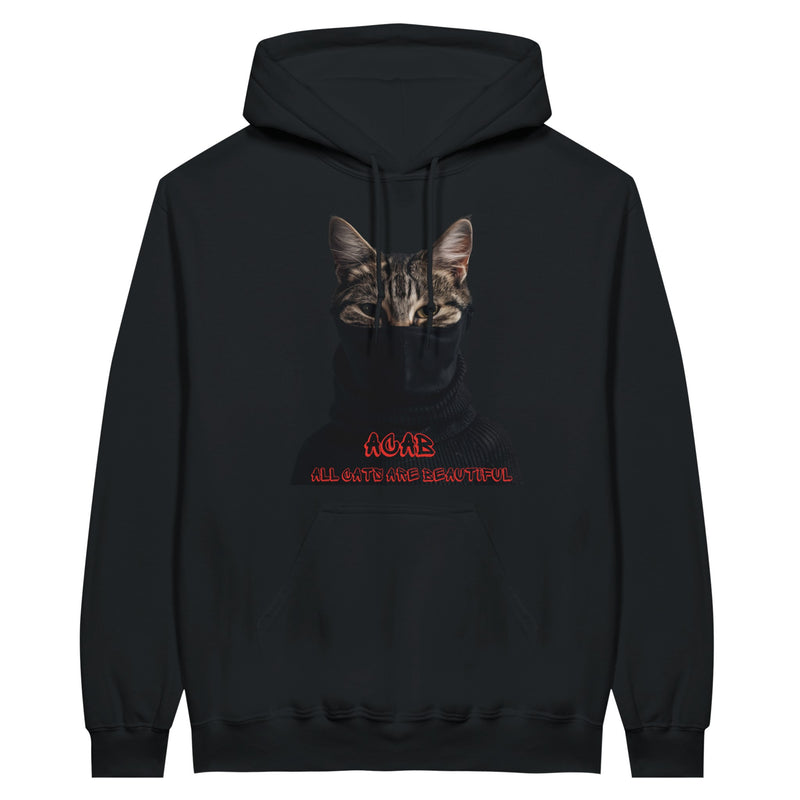 Sudadera con Capucha Unisex Estampado de Gato "Revolución Gatuna" Michilandia