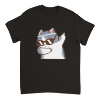 Camiseta Unisex Estampado de Gato "Miau Dabber" Michilandia | La tienda online de los fans de gatos