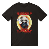 Camiseta unisex estampado de gato "El Maulliverso"