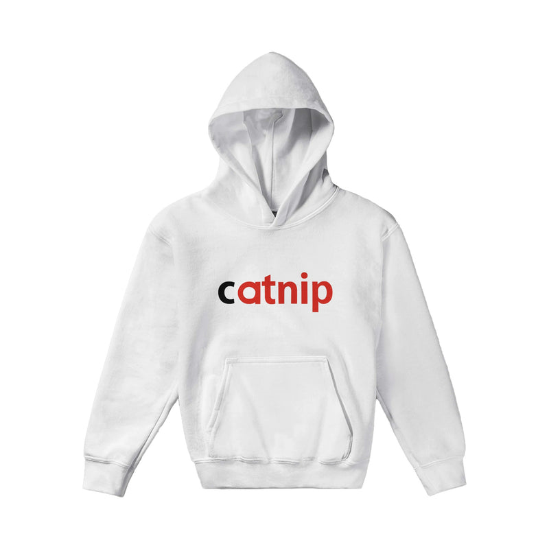 Sudadera con capucha júnior estampado "Catnip Delight" Michilandia | La tienda online de los fans de gatos