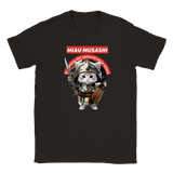 Camiseta júnior unisex "Miau Musashi" Gelato