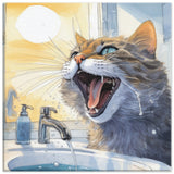 Lienzo de gato "Splash Felino" Gelato