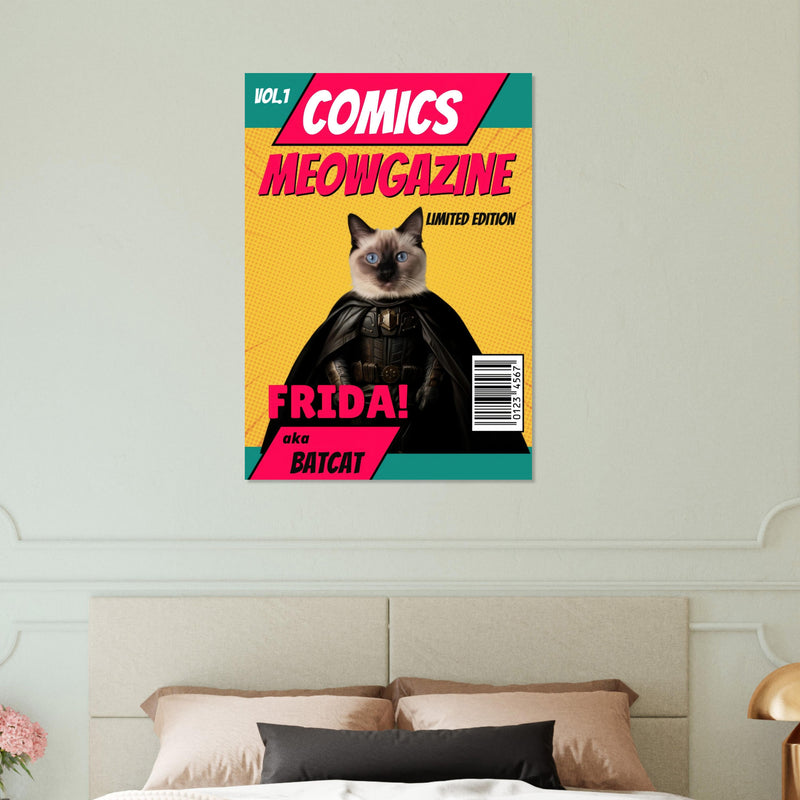 Póster Prémium de Portadas Personalizadas de Revistas de Comics Michilandia | La tienda online de los amantes de gatos