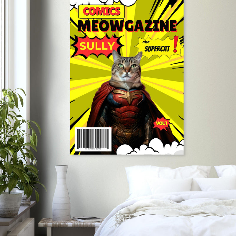 Póster Prémium de Portadas Personalizadas de Revistas de Comics Michilandia | La tienda online de los amantes de gatos