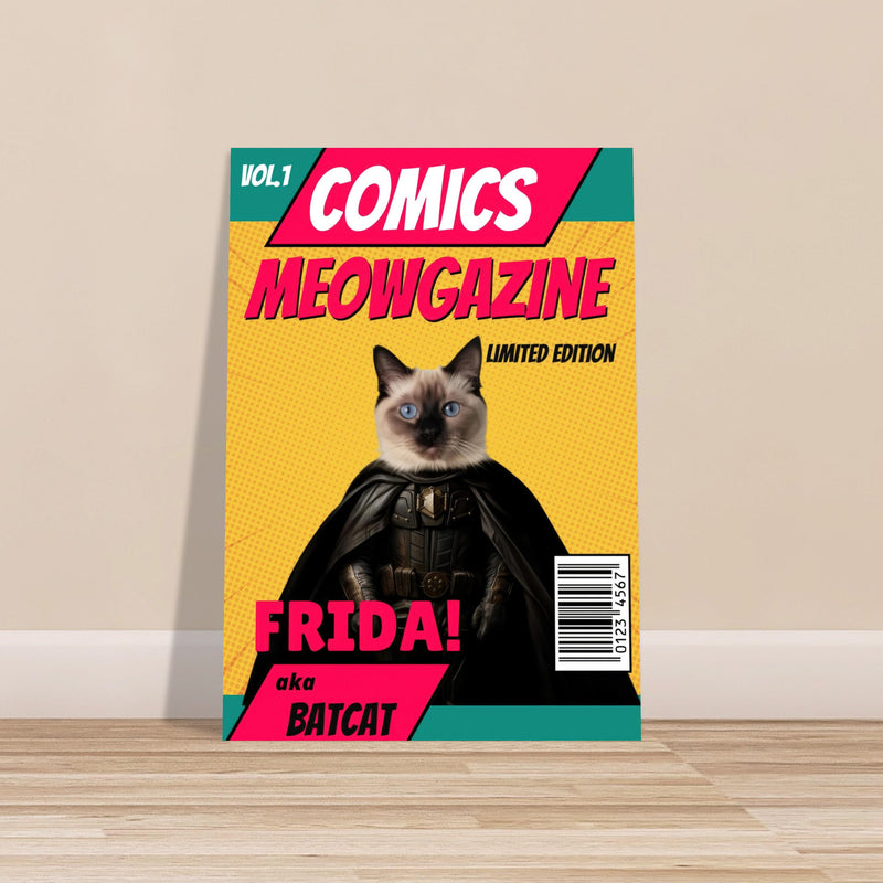 Póster Prémium de Portadas Personalizadas de Revistas de Comics Michilandia | La tienda online de los amantes de gatos