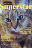 Portadas de Revistas Personalizadas con Fotos de Gatos en Panel de Aluminio Cepillado