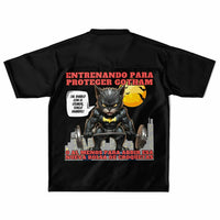 Camiseta de fútbol unisex estampado de gato 