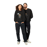 Sudadera Unisex Estampado de Gato "Desafío Saiyajin" Michilandia