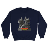 Sudadera Unisex Estampado de Gato "Fashion and Purr" Michilandia | La tienda online de los fans de gatos