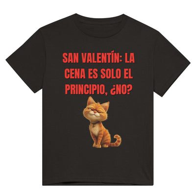 Camiseta Unisex Estampado de Gato 