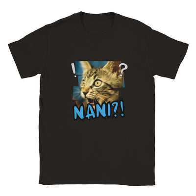 Camiseta Unisex Estampado de Gato 