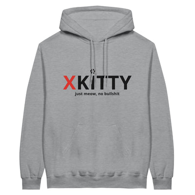 Sudadera con Capucha Unisex Estampado de Gato "XKitty Style" Michilandia | La tienda online de los fans de gatos