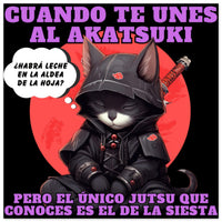 Panel de aluminio impresión de gato "Siesta No Jutsu" Michilandia | La tienda online de los amantes de gatos