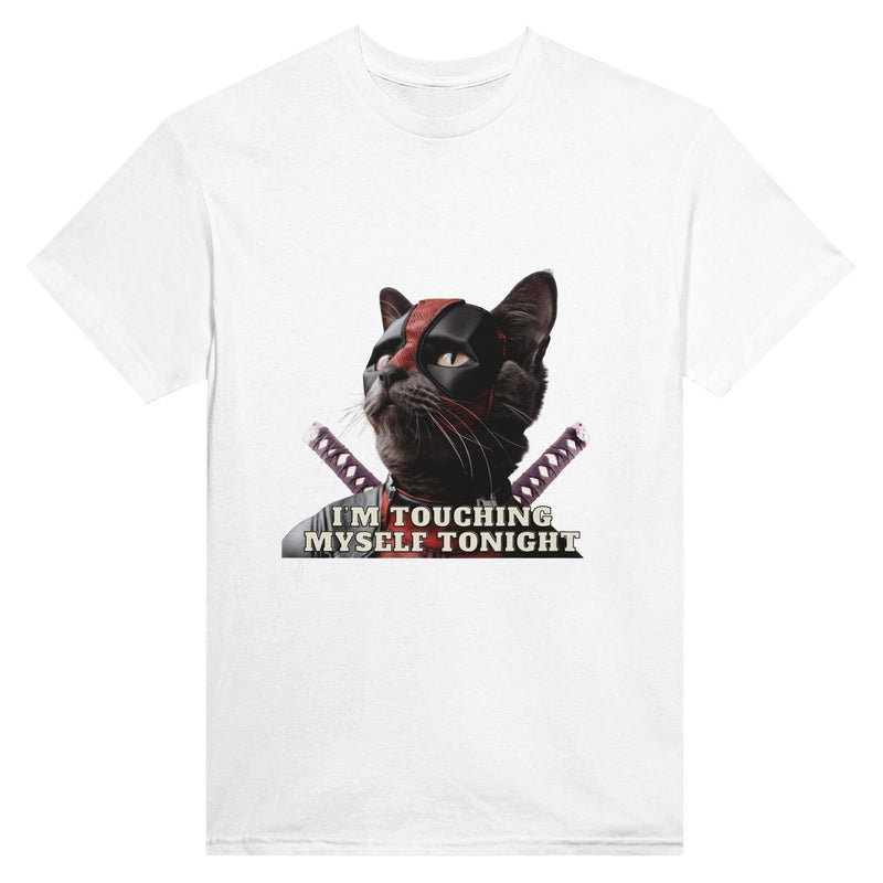 Camiseta Unisex Estampado de Gato "MiauPool" Michilandia