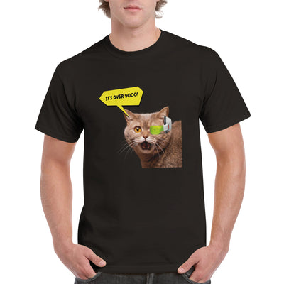 Camiseta Unisex Estampado de Gato 