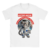 Camiseta unisex estampado de gato "Astro michi" Gelato