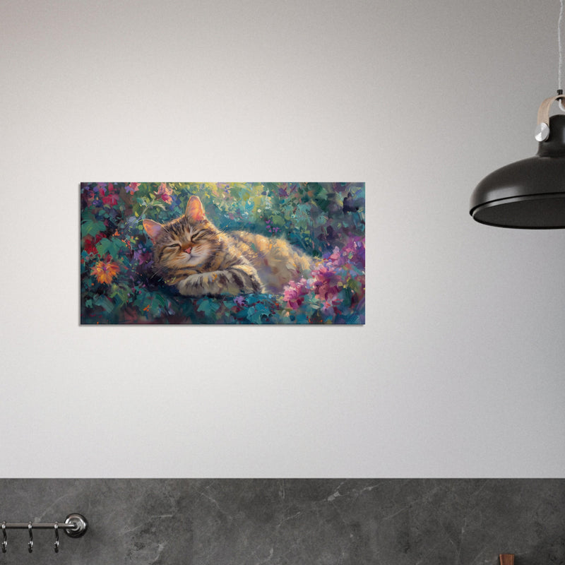 Lienzo de gato "Monet Miau" Michilandia | La tienda online de los fans de gatos