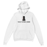 Sudadera con Capucha Unisex Estampado de Gato "Darth Miau" Michilandia | La tienda online de los fans de gatos