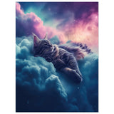 Panel de aluminio impresión de gato "Aurora Felina" Michilandia | La tienda online de los fans de gatos