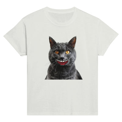 Camiseta Junior Unisex Estampado de Gato 