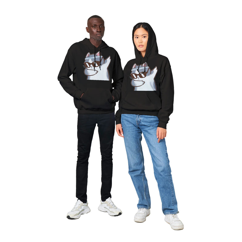 Sudadera con Capucha Unisex Estampado de Gato "Miau Dabber" Michilandia | La tienda online de los fans de gatos