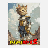 Lienzo de gato "Dragon Meow Z" Michilandia | La tienda online de los fans de gatos